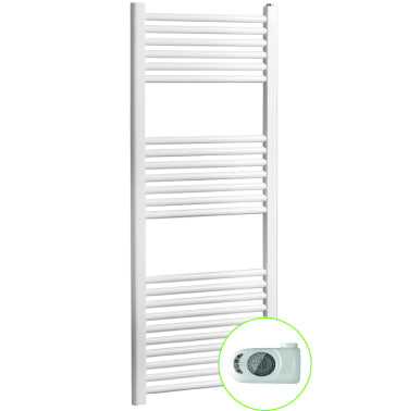 Radiador toallero digital Kronos blanco 600 W Inerzia