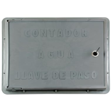 Puerta Contador Agua Aluminio 300x400