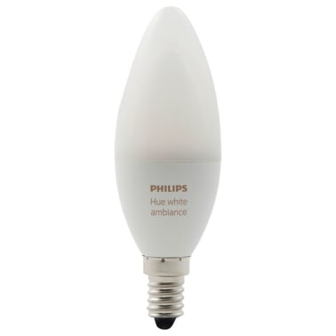 Bombilla LED Vela Philips Hue RGB mas luz blanca