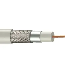 Cable coaxial tv 19 vatc 50 m blanco