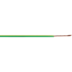 Cable h07z1-k 1 x 1,5 - 100 m amarillo  - verde