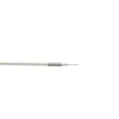 Cable coaxial tv 17 vatc 5 m blanco
