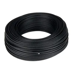 Cable h07v-k 1 x 2,5 - 25 m negro