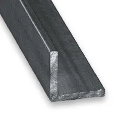 Ángulo de acero laminado 100 x 2,5 x 2,5 cm