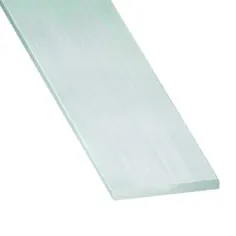 Pletina de aluminio bruto 40 x 2 mm - 2,5 m
