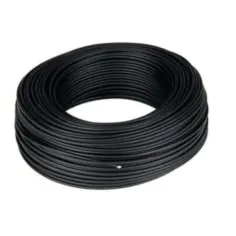 Rollo cable negro 1x1,5 200m