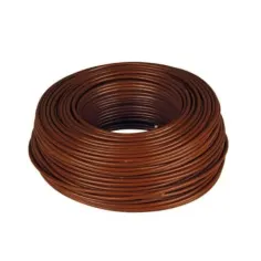 Rollo cable marrón 1x1,5 200m