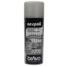 Spray efecto metalizado gris 400 ml Nespoli