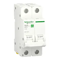 Interruptor Magnetotérmico 1P+N 16 A Schneider