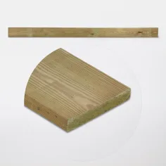 Lâmina de madeira lemhi 180 x 12 x 2,1 cm