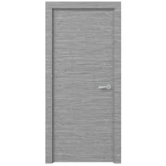 Puerta exmoor melamina gris izquierda 203 x 62,5 cm