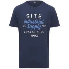 Camiseta lavaka azul site l