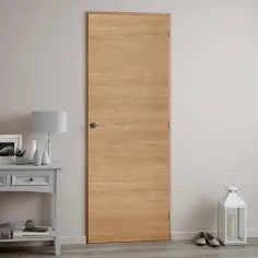 Puerta de Interior exmoor melamina roble izquierda 203 x 72,5 cm