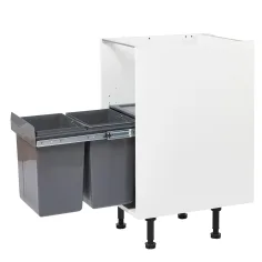 Comprar Cubo de basura montado en la pared de 8L, contenedor de basura  colgante para puerta de armario de cocina, contenedores de basura para  baño, inodoro, cubo de basura