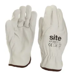 Guantes de cuero conductor site talla l