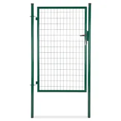 Puerta Para Cerramiento Verde 1,5 X 1 m