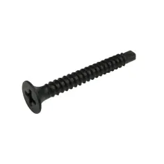 Tornillo para yeso acero negro 3,5x35 mm Diall 1000 uds