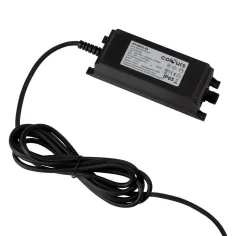 Controlador iluminación led 60 w, ip65 negro
