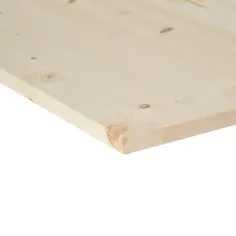 Tablero de madera de pino nudosa 200 x 40 x 1,8 cm