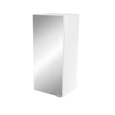 Armario de baño blanco con espejo imandra 90 x 40 x 36 cm