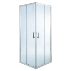 Mampara rectangular transparente 190x120x70cm onega