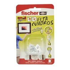 FISCHER FIJA CUADROS BLANCO 522206 BLISTER