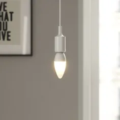 Lâmpada de Filamento LED Vela E14 650 lm Regulável 4,8 W Luz Quente