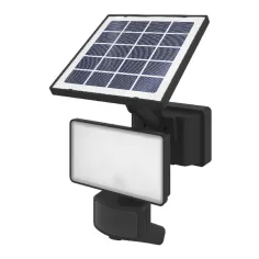 Projetor LED  Solar Preto Sensor