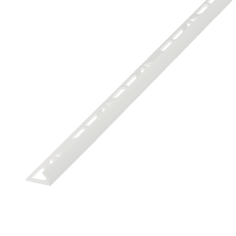 Inglete curvo PVC blanco 9 mm Brenner