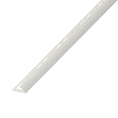 Inglete curvo PVC blanco 12,5 mm Brenner