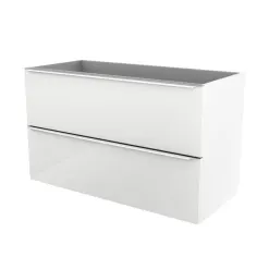 Mueble de baño suspendido Idalie blanco 100 cm