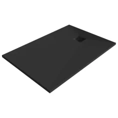 Plato ducha Pia resina negro 120x80 cm