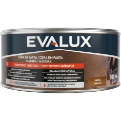 Cera en pasta roble 500 ml Evalux