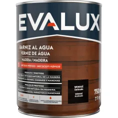 Verniz à base de água wengue satinado 750 ml Evalux