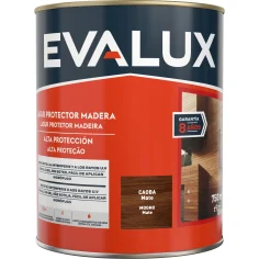 Lasur à base de água mate caoba 750 ml Evalux