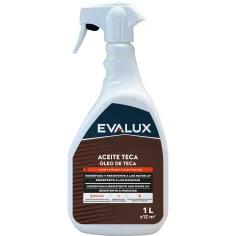 Aceite teca color teca spray 1 L Evalux