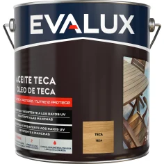 Aceite de teca color teca L Evalux