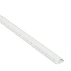 Minicanaleta para cables de pvc blanca d-line 100 x 3 x 1,5 cm