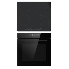 Pack vitrocerámica y horno 72 L GoodHome