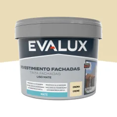 Pintura exterior crema 10 L Evalux