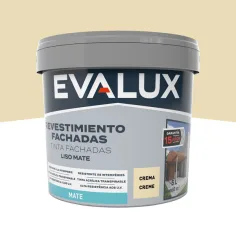 Pintura exterior crema 5 L Evalux