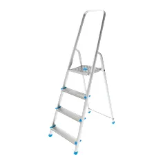 Escalera aluminio 4 peldaños Mac Allister