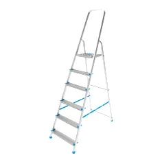 Escalera aluminio 6 peldaños Mac Allister