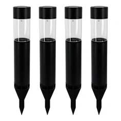 Pack de 4 Balizas Solares Negras