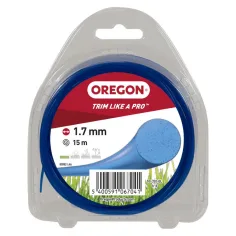 Fio de nylon Oregon redondo azul 1.7mm x 15m