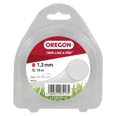 Fio de nylon Oregon redondo claro 1.3mm x 15m