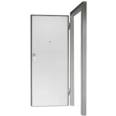 Puerta acorazada Lor 4r blanca derecha 208x88cm