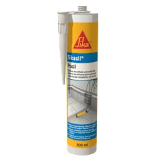 Silicona neutra para sellados en piscinas transparente SikaSil Pool 300ml