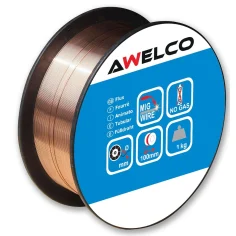 Fio 0,8 mm 1,0 kg flux Awelco