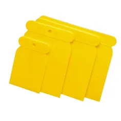 Juego 4 espatulas carroceros pvc